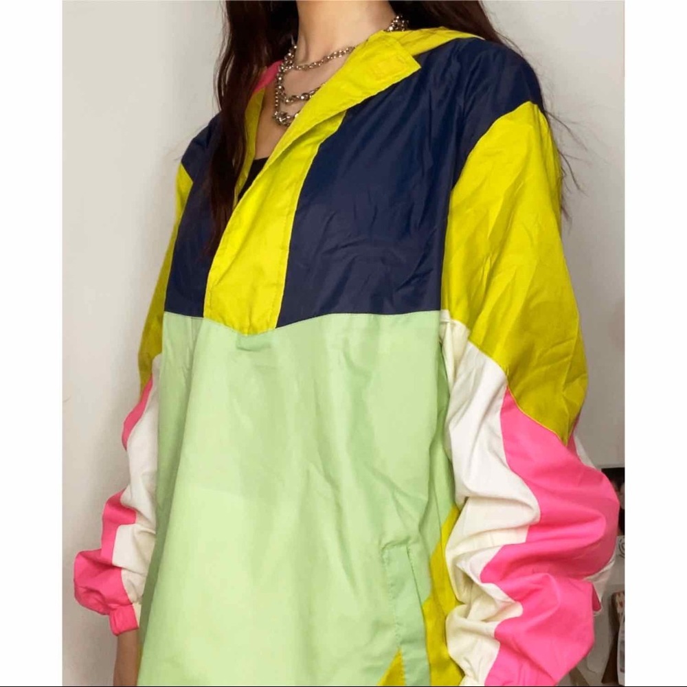 Color Block Windbreaker